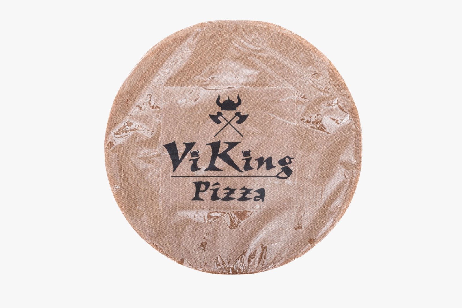 Deux tapis antiadhésifs PTFE ronds à motif Viking Pizza